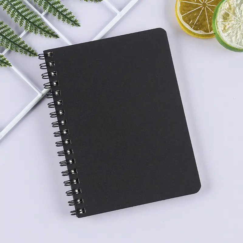 A5 A6 Size Ruled Lined Inner Pages Logo Spiral Binding Notebook