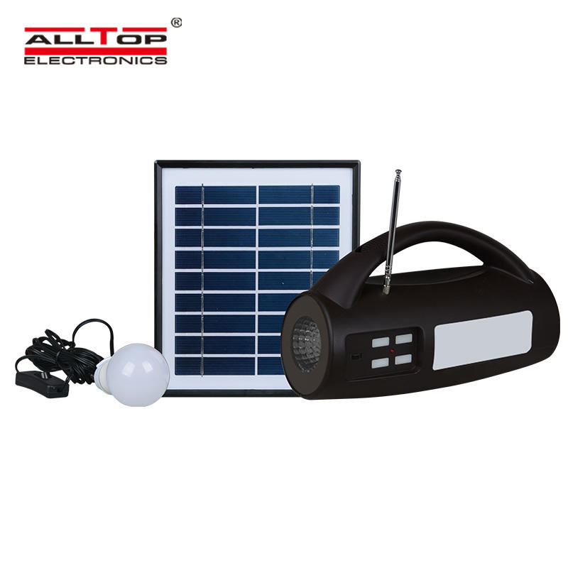 ALLTOP Energy saving Portable ABS 8W multi functional emergency light solar led lantern
