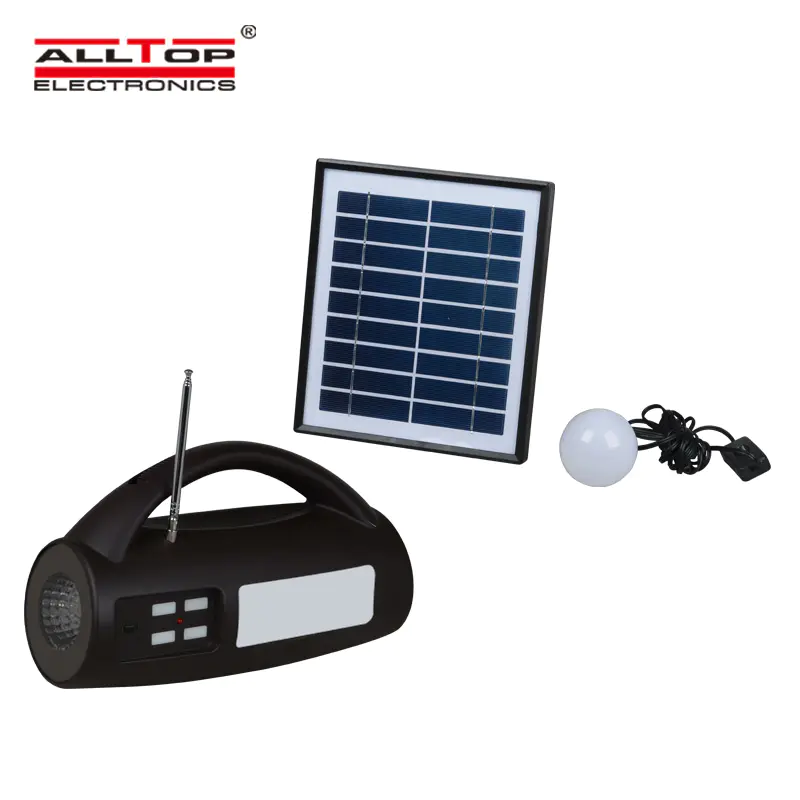 ALLTOP Energy saving Portable ABS 8W multi functional emergency light solar led lantern