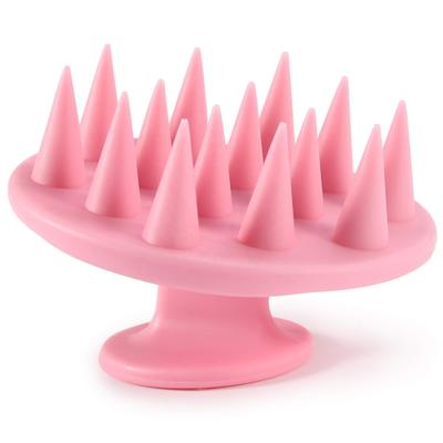 Flexible and soft silicone Hair Scalp Brush shower brush