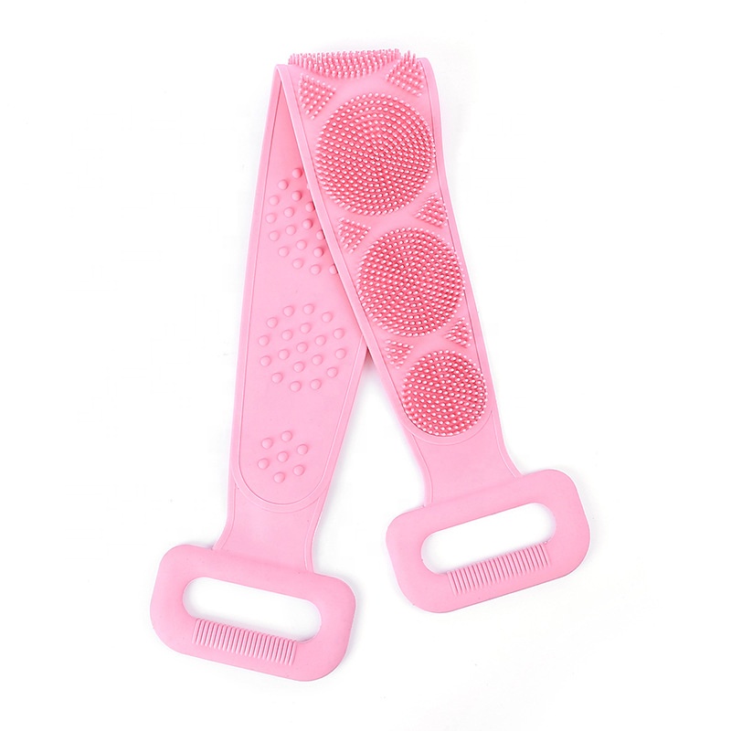 Comfortable Lengthen Long Silicone Back Scrubber for Shower