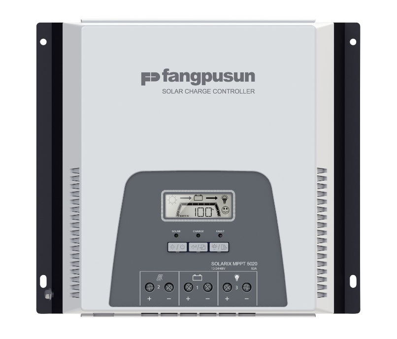 Fangpusun off Grid 12V 24V 48V Solar Panel System Charge Controller MPPT 50A 30A