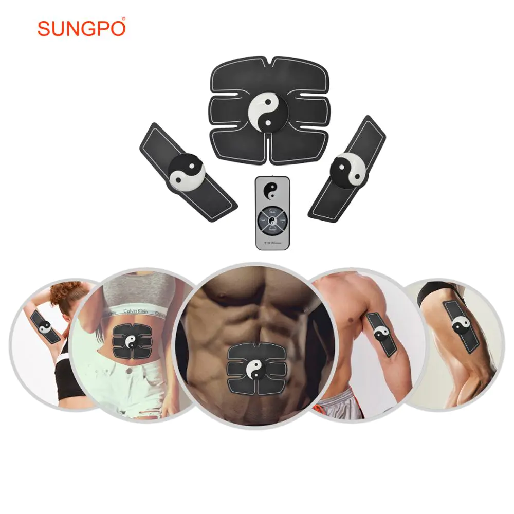 EMS Muscle Trainer Used on Neck Waist Hip Arm and Leg SUNGPO Manufacture