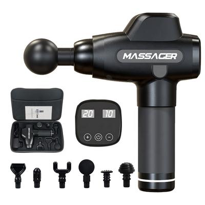 Massage Gun with Portable electronic cordprofessional dropshippertherapy muscle cord massage gun tool