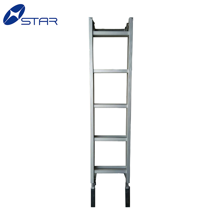 hot sell aluminium step rear ladder 104000