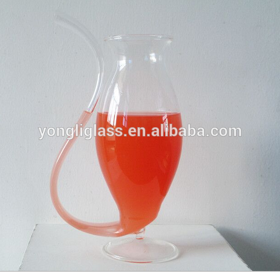Wholesale vampire wine glass,unique shaped wine glass ,drinking juice glass
