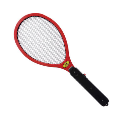 2 AA Batteries Operated Hand Racket Electric Mosquito Swatter Insect Home Garden Fly Mosquito Zapper