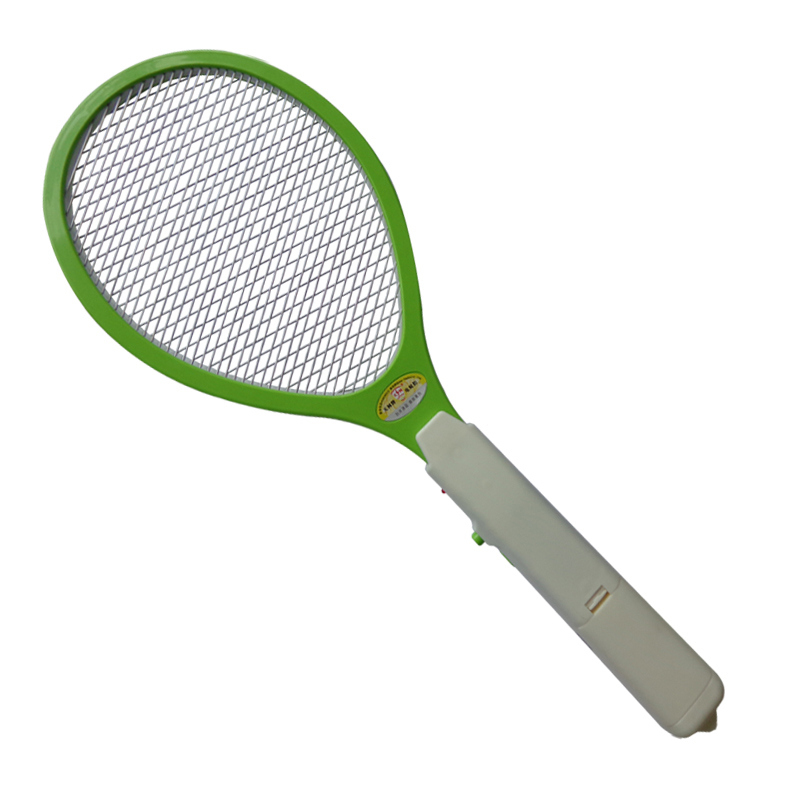 2 AA Batteries Operated Hand Racket Electric Mosquito Swatter Insect Home Garden Pest Bug Fly Mosquito Zapper