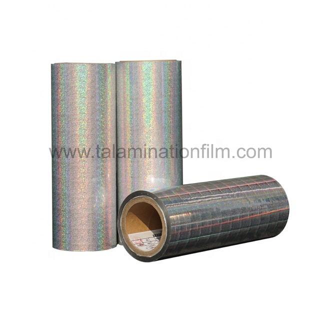Moisture Proof double side corona treatment PET and BOPP Holographic Film for ceiling