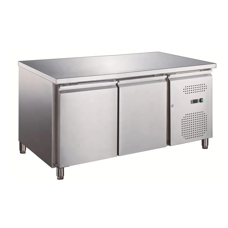 Commercial Restaurant Kitchen Bar Freezing Cabinet Deep Freezer Worktop Chiller/Freezer
