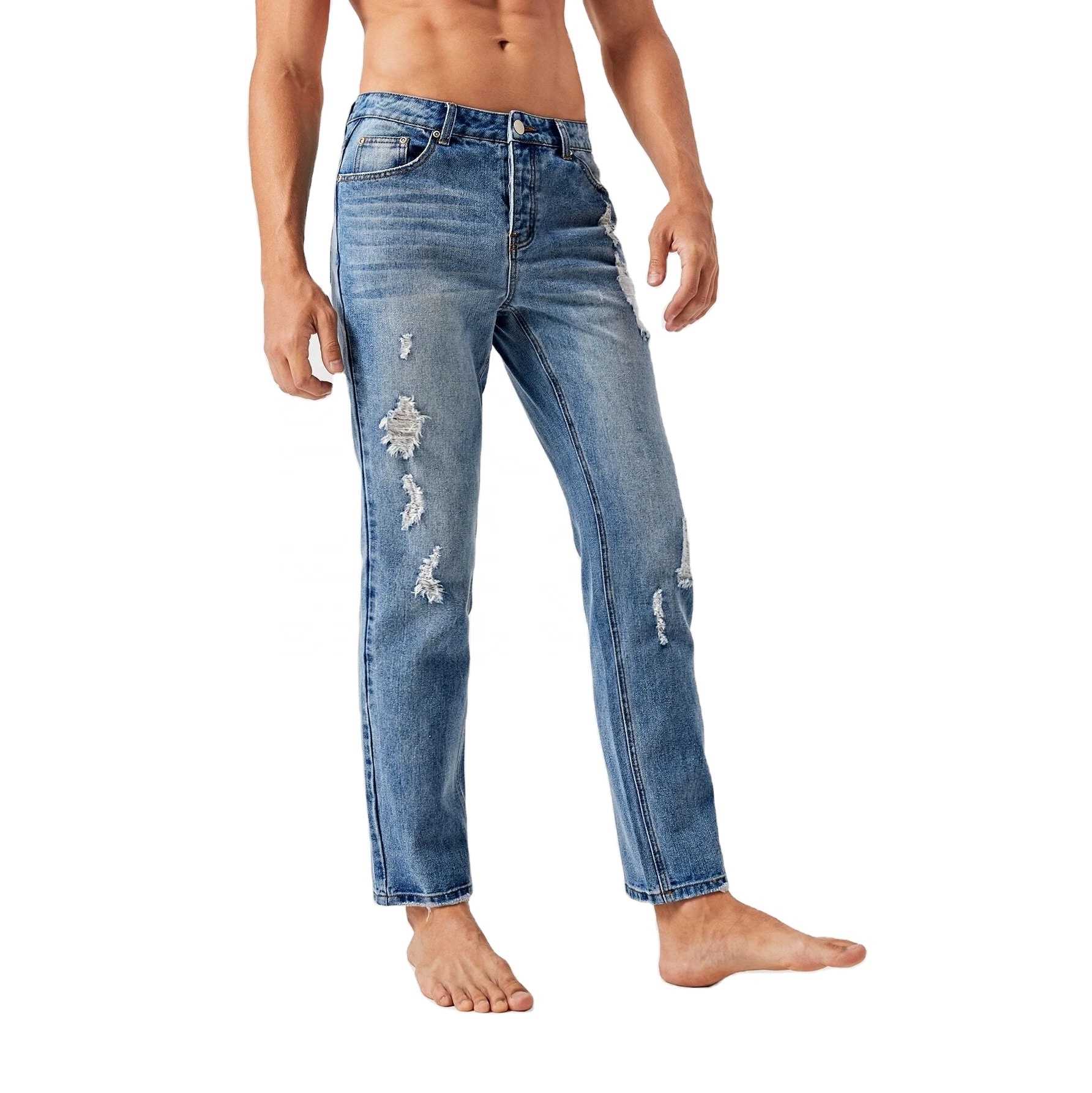 2020 designer jeans men jeans branded ripped jeans for men