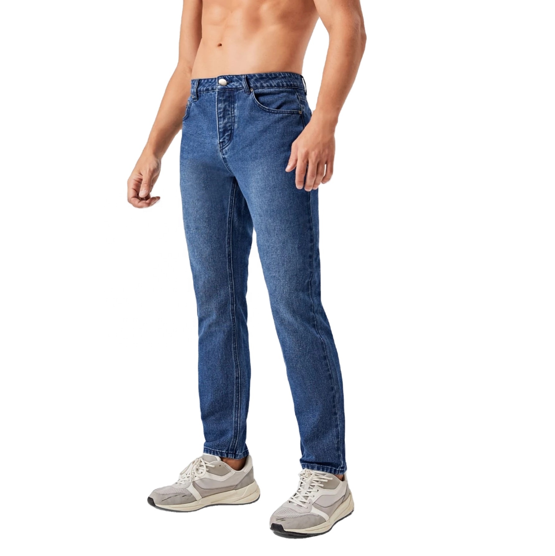 high quality men jeans wholesallers slim fit men jeans classic denim blue men jeans