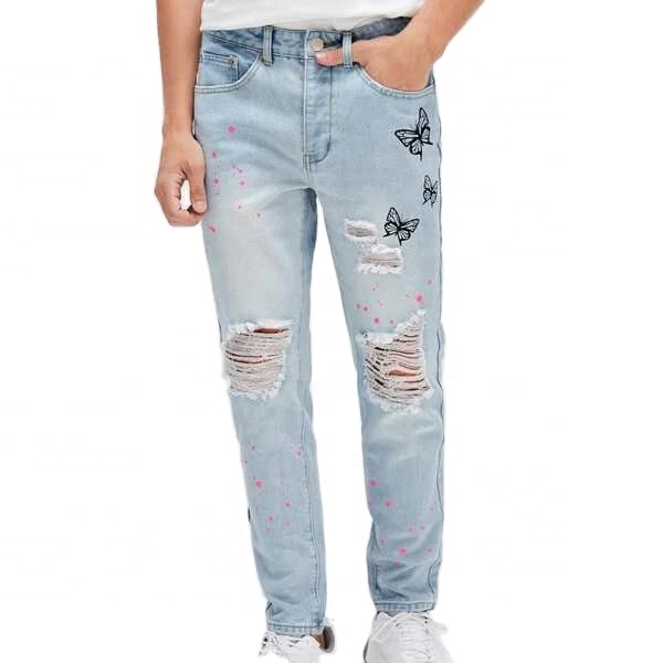 Custom Skinny Jeans Men Wholesale MenDenim Jeans