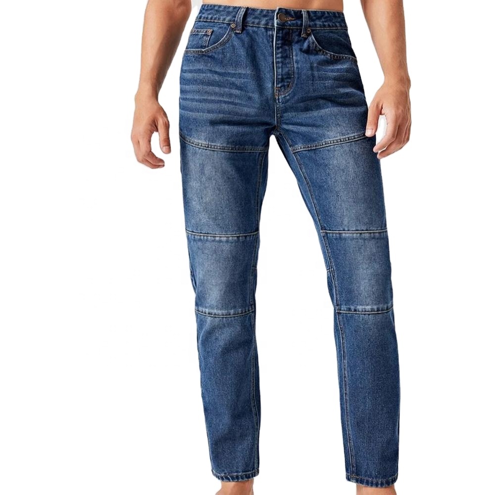 Custom Smart Light Oem Pants Jeans Trousers Classic New Straight Casual Cotton Denim Jeans for Men