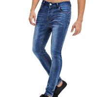 Factory Wholesale men blue jeans stretch jeans men slim fit jeans