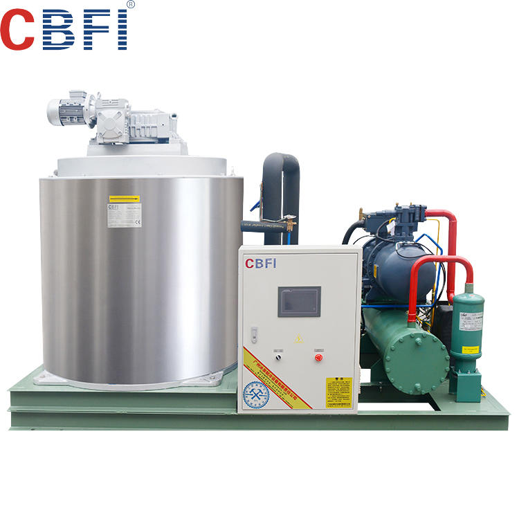 CBFI BF10000 10 Tons Per Day Seawater Type Flake Ice Machine