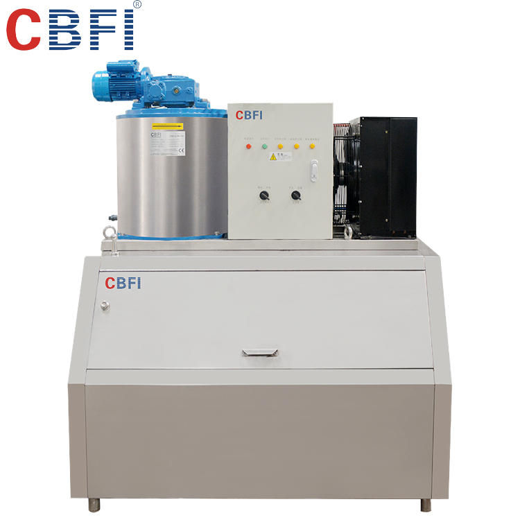 New Condition and CE Certification intdustrial automatic 500kg flake ice maker machine from Guangzhou factory