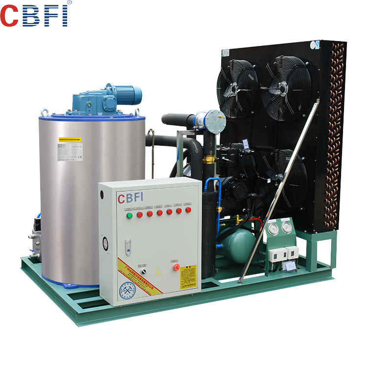 CBFI BF3000 3 Tons Per Day Flake Ice Making Machine For Aquatic Goods