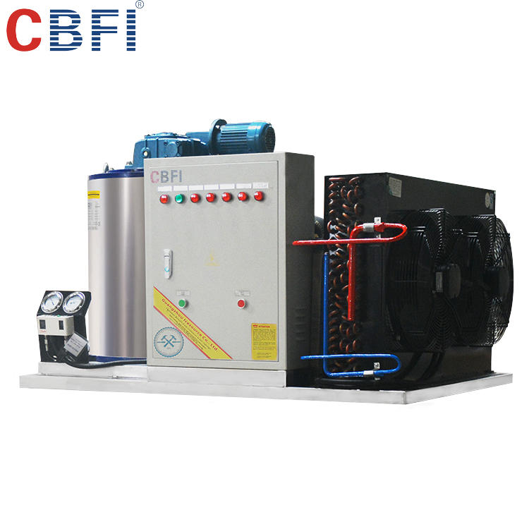 CE certified water-cooled flake ice machine