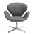Leisure living room leather lounge chair