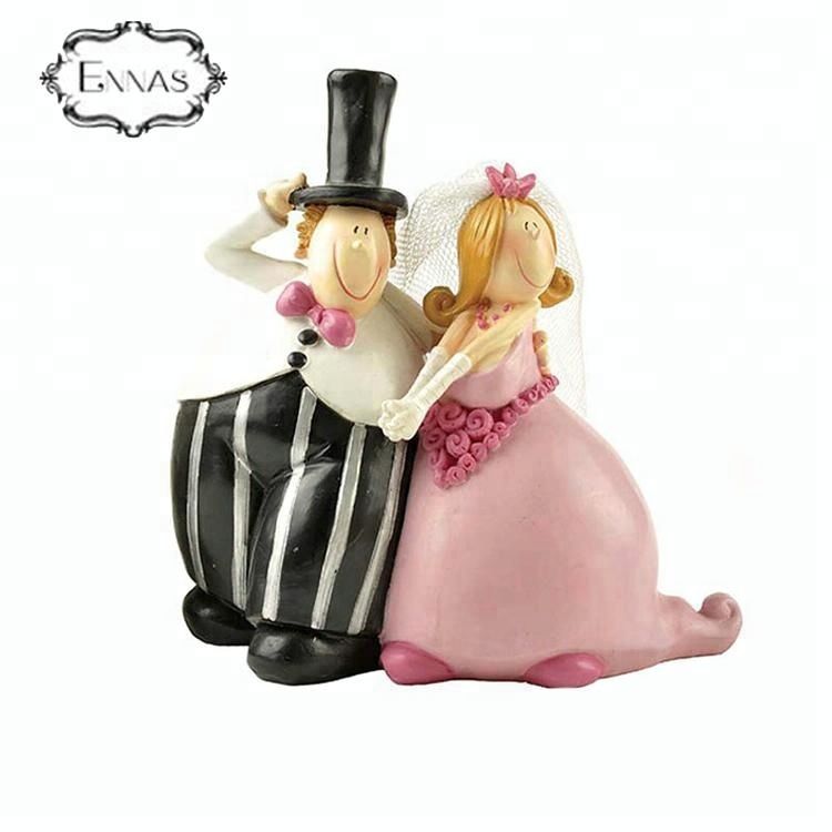 polyresin wedding gifts of bride and groom