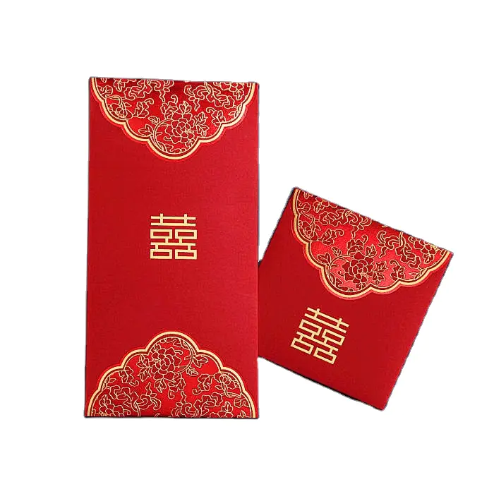 Red Packet Holder Embroidery Red Packet Pouch Plain Red Packet