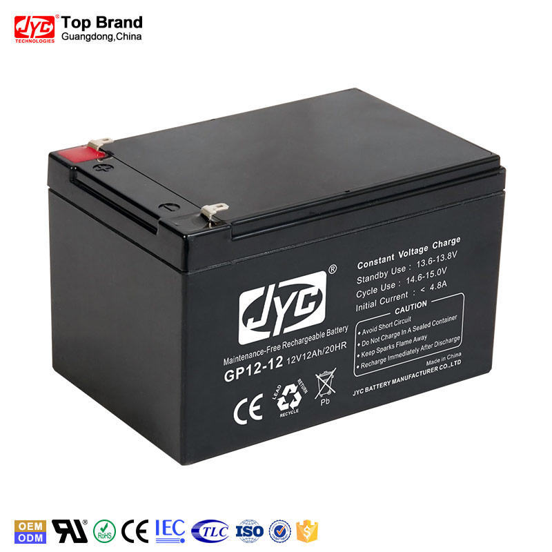 Best quality 12v 12ah 20hr rechargeable ups battery