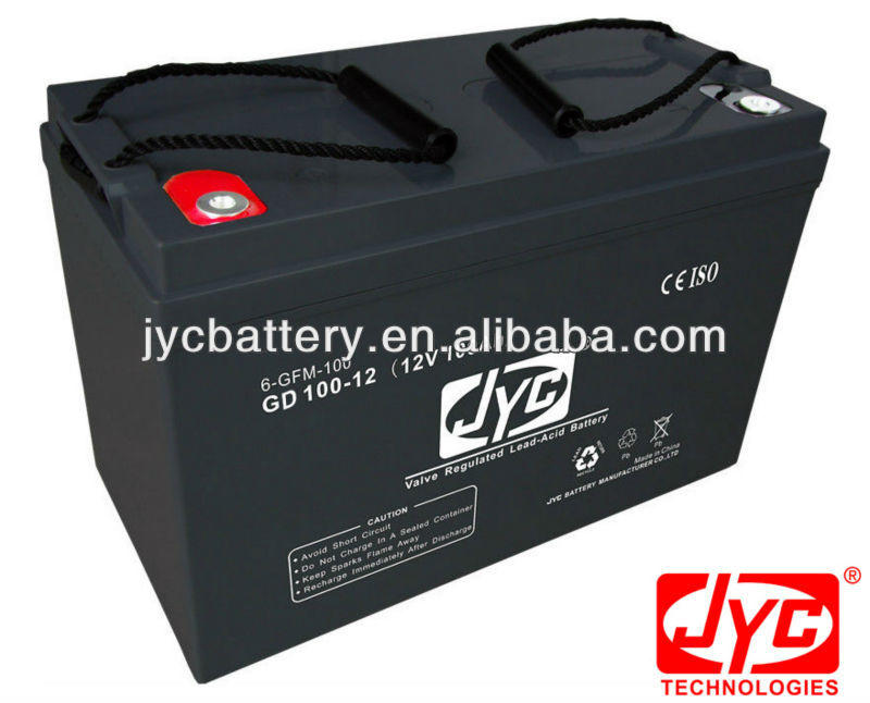 12v Rechargeable Mf battery / 12V 100AH Sealed Lead Acid Battery Use for UPS, EPS