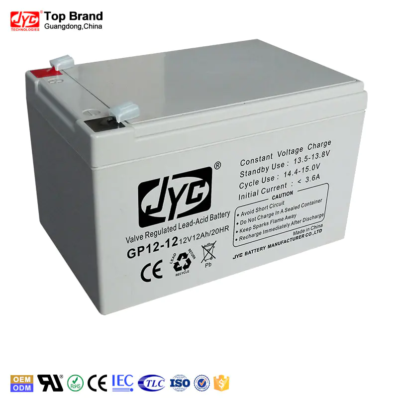Best quality 12v 12ah 20hr rechargeable ups battery