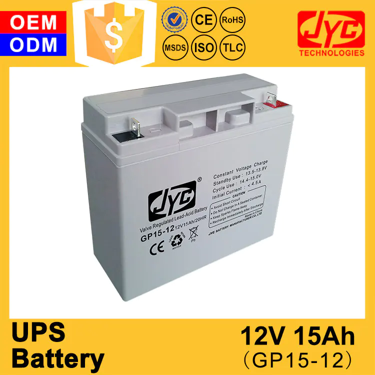 Ups Battery Hot Selling Good Quality 12v 15ah 20hr