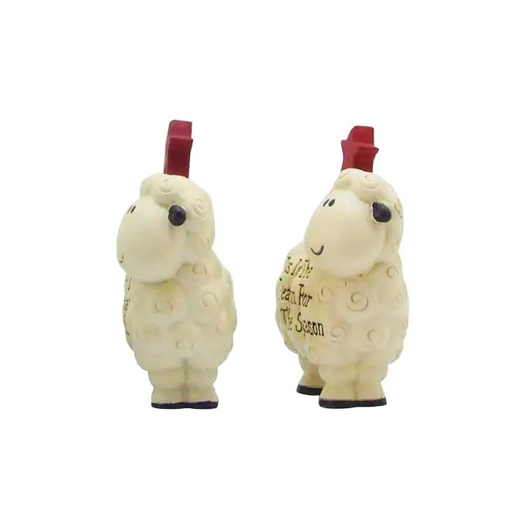 Factory direct custom wholesale resin action sheep meaning decorative figurine
