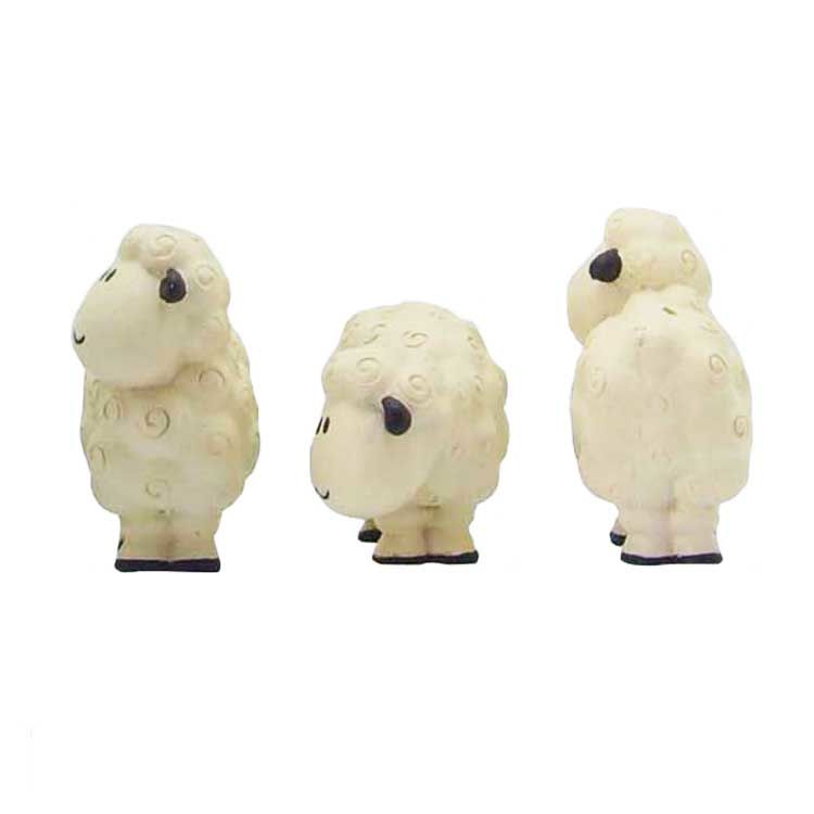 Custom wholesale religious statue sheep figurine resin animal figurine