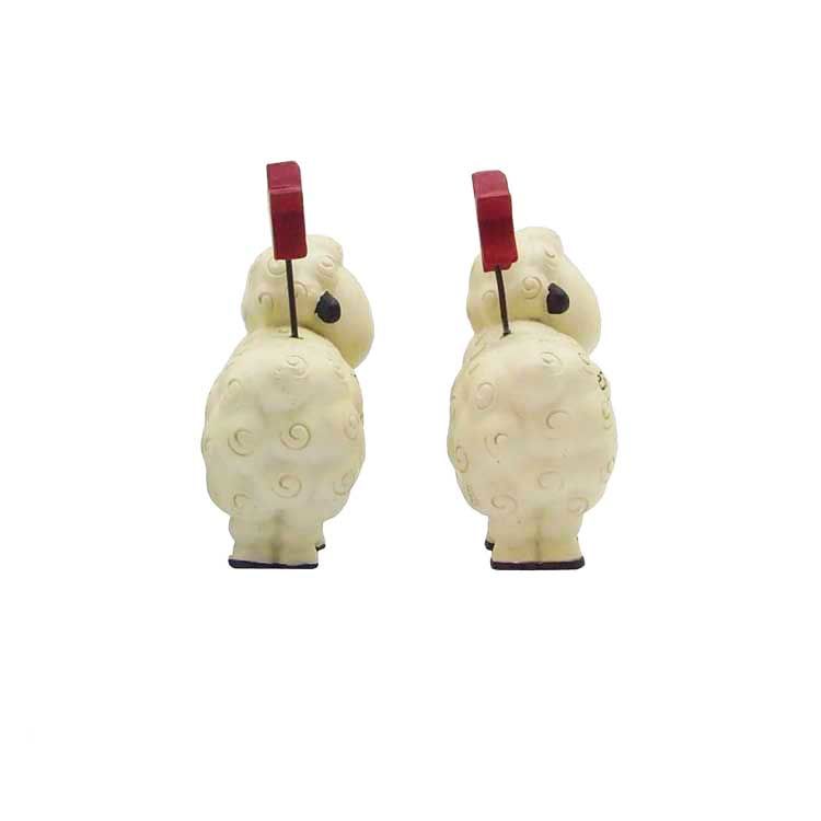 Factory direct custom wholesale resin action sheep meaning decorative figurine
