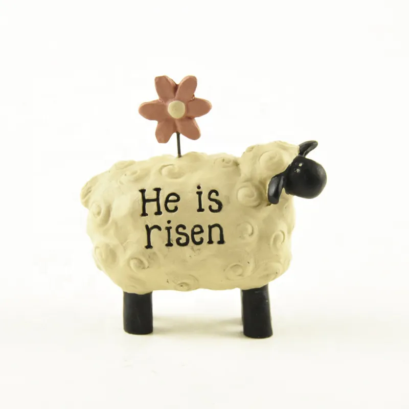 Christ Gifts Religious Sheep Meaning Sheep Figurines Polyresin Animal Figurine