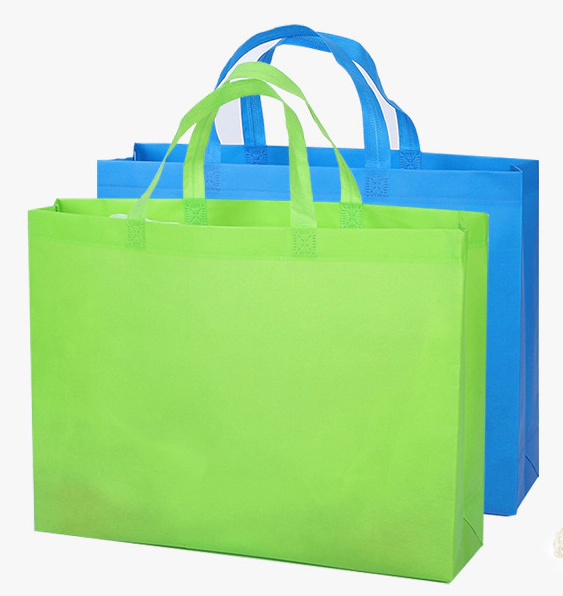Degradable environmental protection PP non-woven vest bag for supermarket