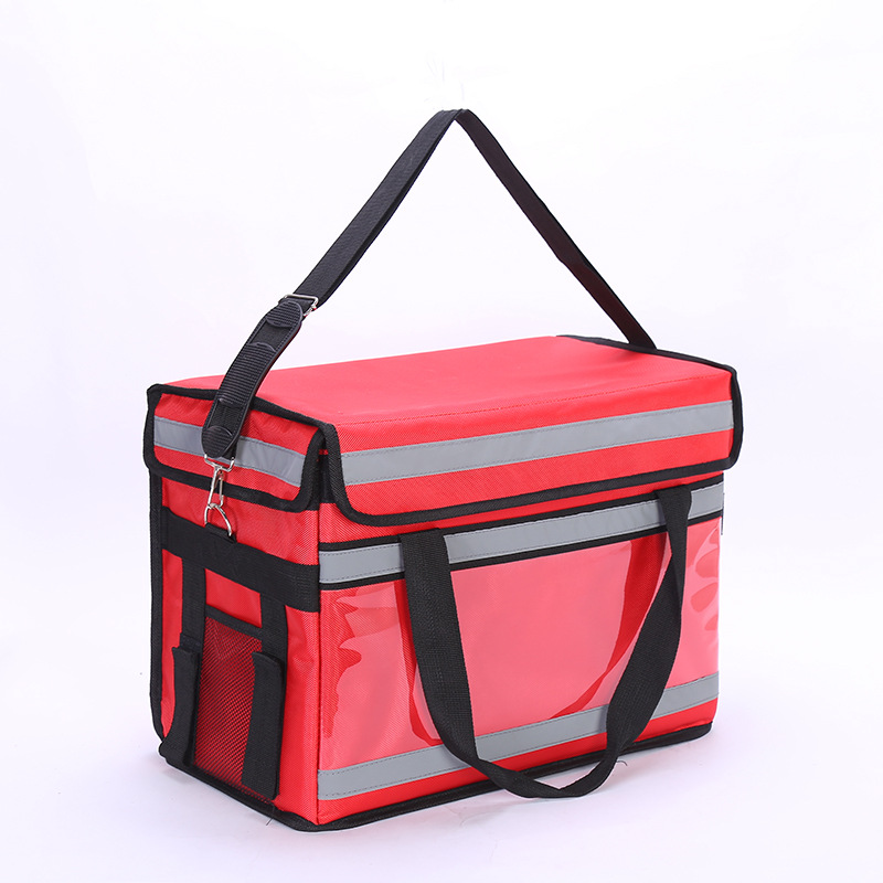 Thermal Food Pizza Delivery BagCustom Large Lunch Bag Waterproof Insulated Cooler Bag
