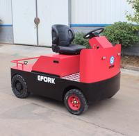 4000 kg 6000 kg 10 ton capacity 4-wheel electric tow tractor baggage towing truck