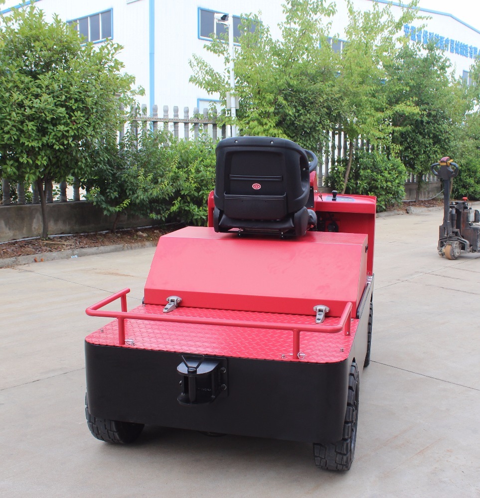 3 Ton Baggage Aircraft Mini Smart Electric Tow Tractor 