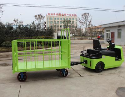 3 Ton Electric Baggage Tow Tractor for airport and warehouse