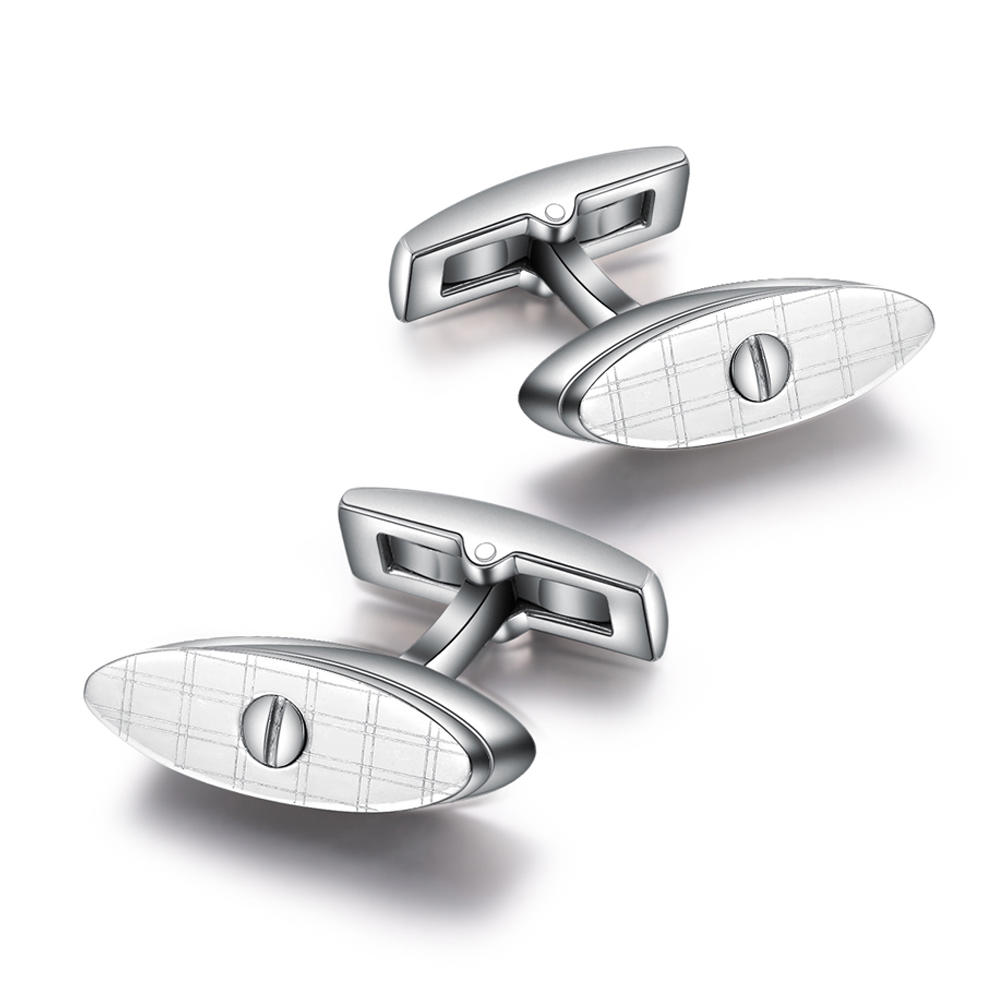 product-BEYALY-Custom-Made Eye Shape Engraved Stainless Steel Suit Shirt Cufflinks For Men-img-2