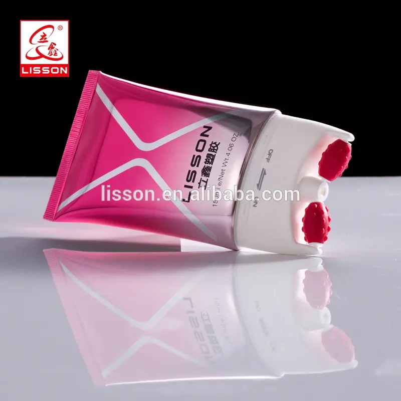 Silicon Double Roller Massage Plastic Tube Packaging For Massage or Thin Face