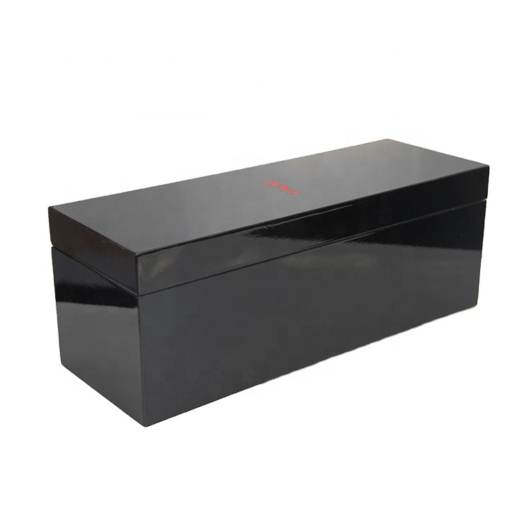 china black bulk wooden wine luxury boxes packaging gift 6 12 bottle with sliding lid accessories supplier
