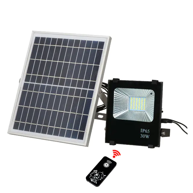 High lumen mini ip65 outdoor waterproof 10w 20w 30w 50w 100w solar led flood light