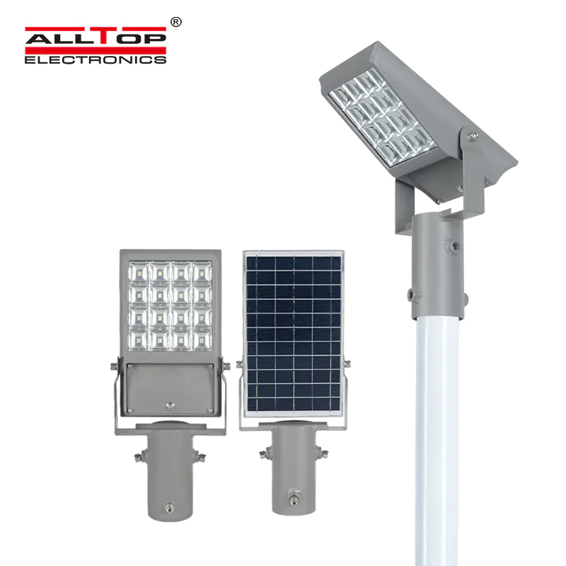ALLTOP Hot sale waterproof outdoor lighting 8w 12w all in one led solar flood lamp