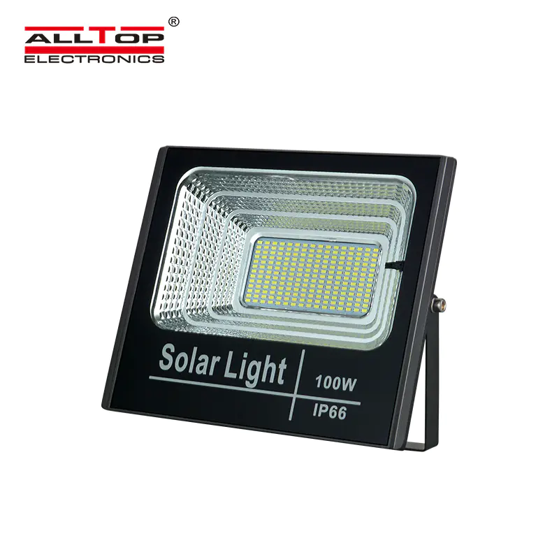 ALLTOP Hot sale waterproof outdoor lighting bridgelux ip66 smd 25w 40w 60w 100w solar led flood light price