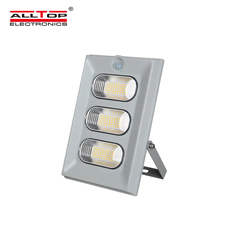 ALLTOP Hot selling super bright remote control ip66 waterproof outdoor SMD 50w 100w 150w solar led floodlight