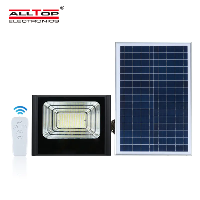 ALLTOP High quality IP65 waterproof outdoor High lumen 50 100 150 200 watt solar led flood light