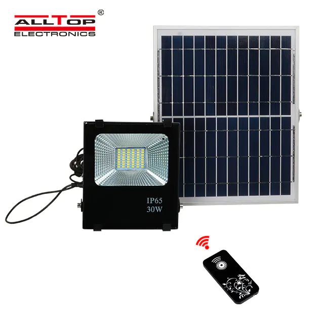 High temperature resistant solar power 12 volt foldable rechargeable 30 50 100 200 220 watt flood light