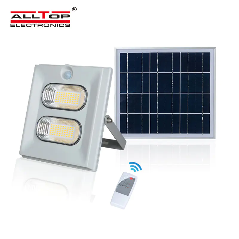 ALLTOP High lumen waterproof ip65 ABS 50watt 100watt 150watt solar led flood light