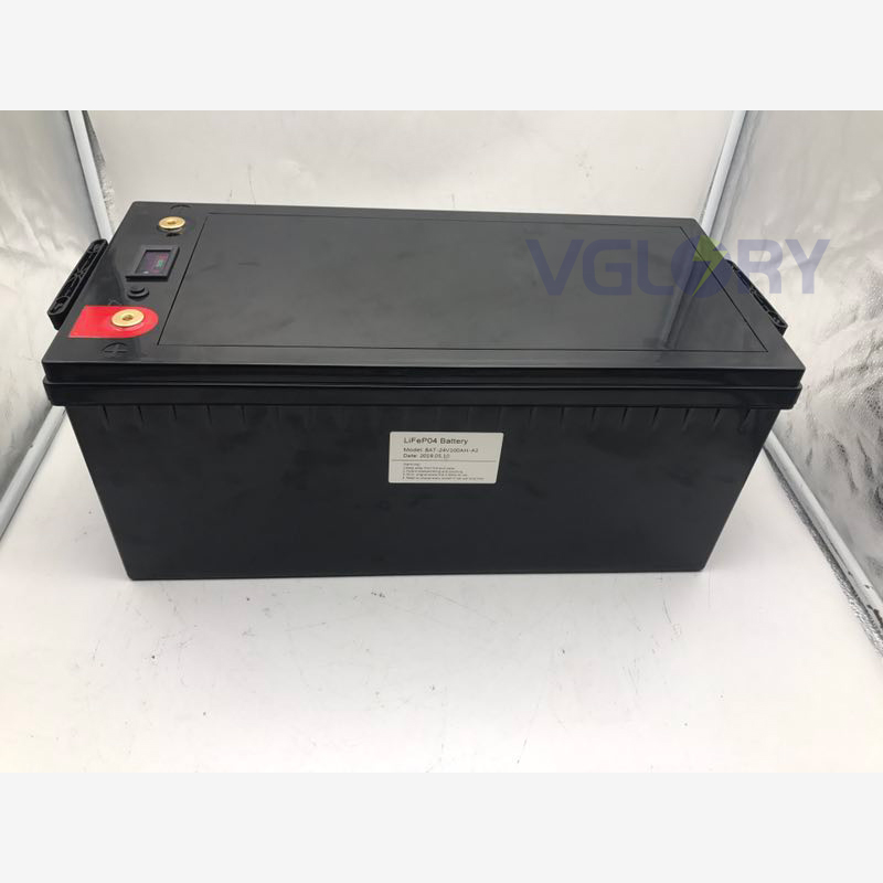Competitive price high density 24v 100ah lithium battery solar storage